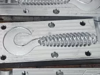 RFG Ribbed Flipping Grub 1 cavity or 6 cavity 